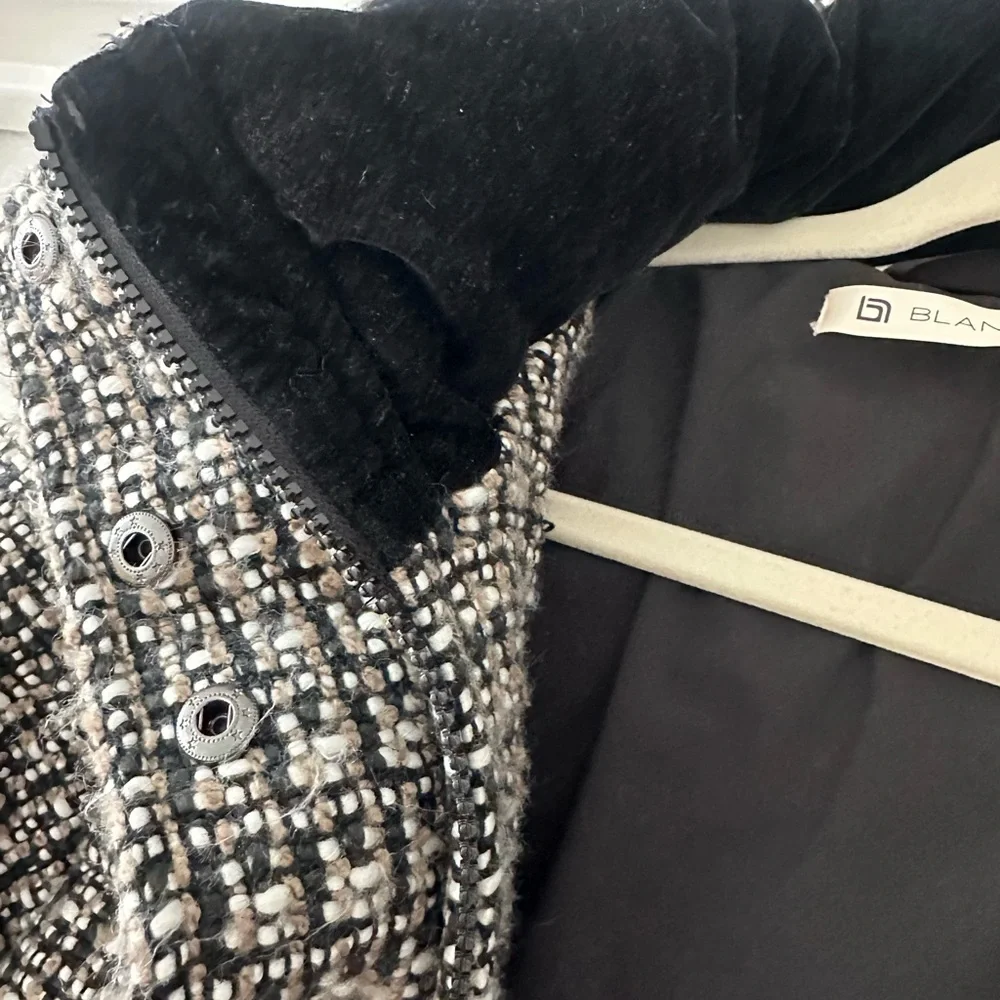 Blank Noir Irina Tweed Puffer Jacket - Picture 12 of 15